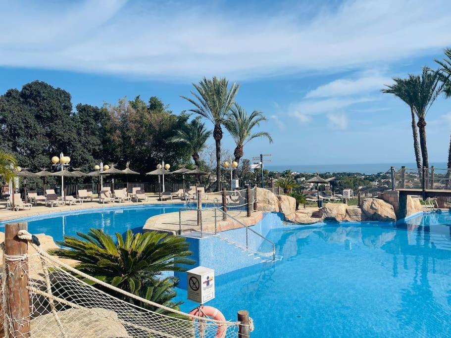 Imperial Park - Bungalow Mit Panoramablick Und Schoener Terrasse Calpe Exterior foto